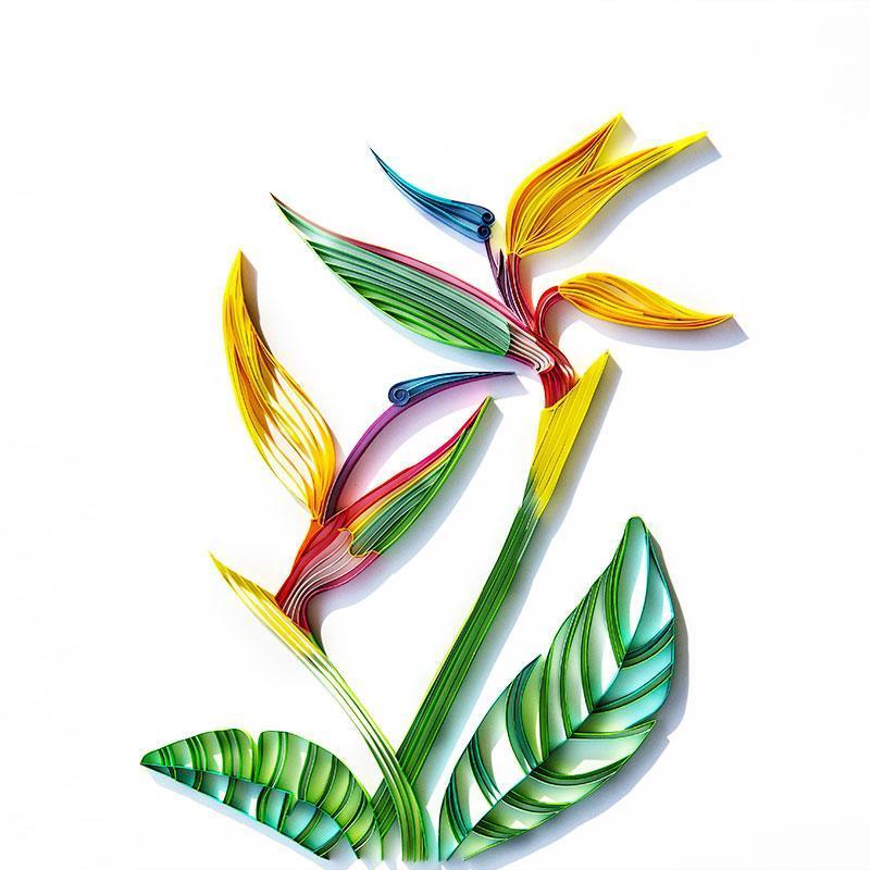 Quilling paper painting Kit - Heaven Bird