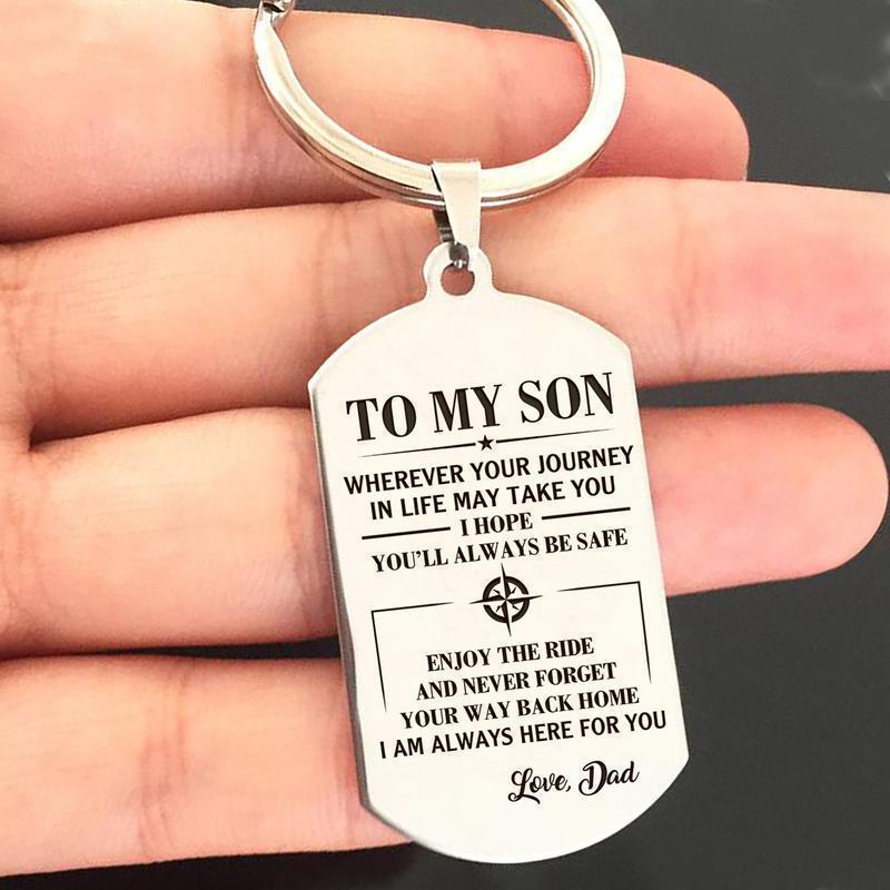 Dad To My Son-Wherever Your Journey In Life May Take You