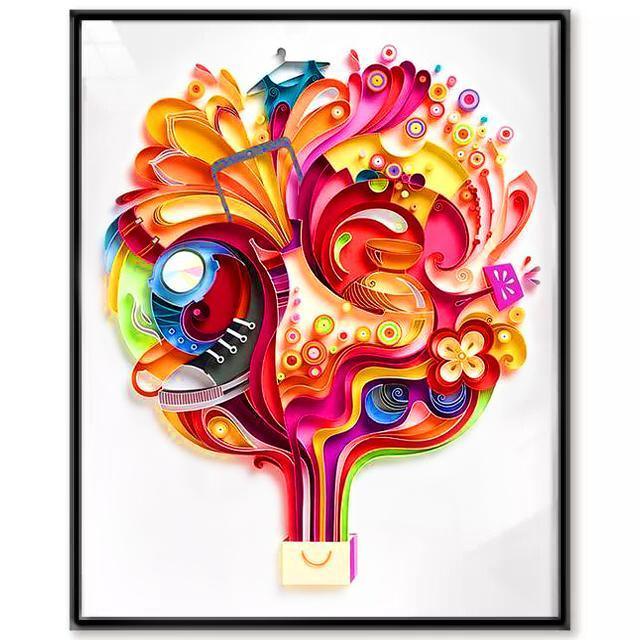 Quilling paper painting Kit - Fashion ring