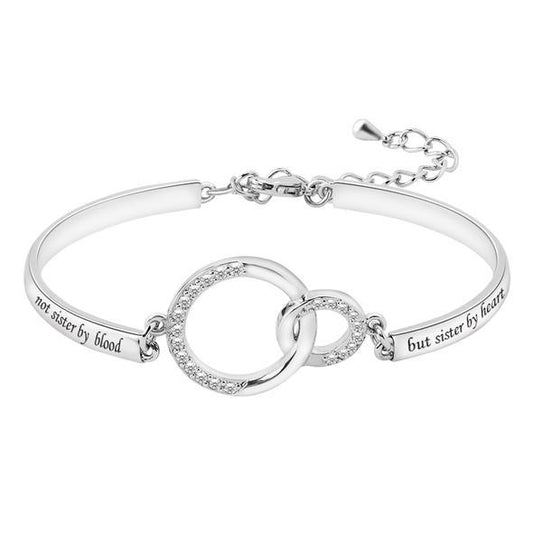 Valentine's Day Gift Best Friend Bracelets for Women Friendship Charm Inspirational Bracelets