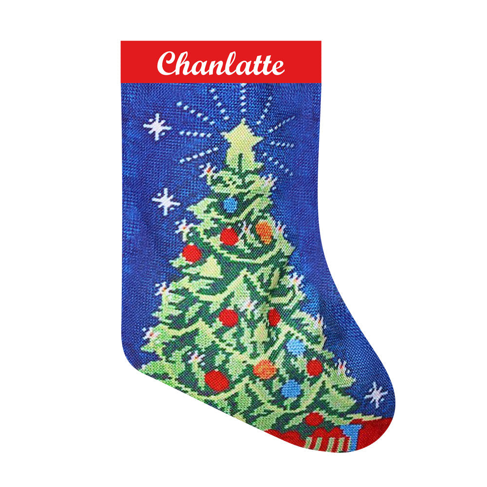 Christmas Stockings Gift Personalized Name Stocking Decoration