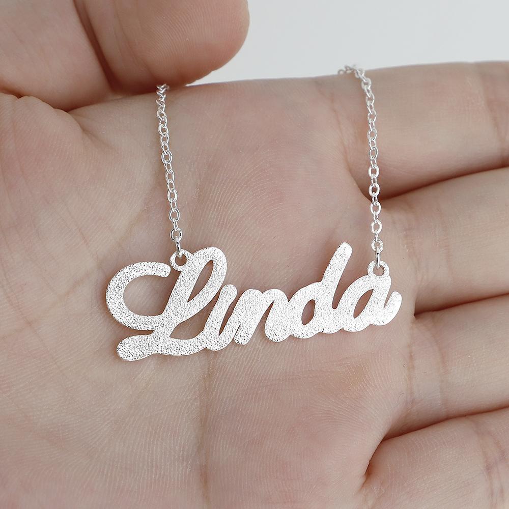 Mother's Day Gift Sparkling Diamond Personlized Name Necklace