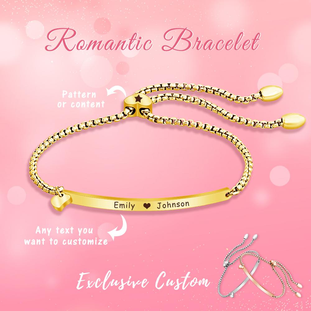 Personalized Romantic Bracelet for Women