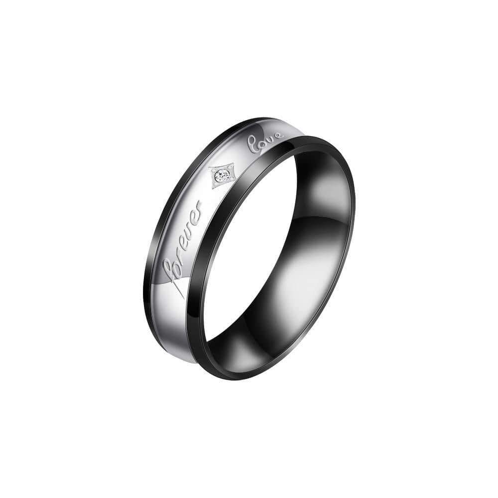 Forever Love Couple Diamond Ring(2 Rings)