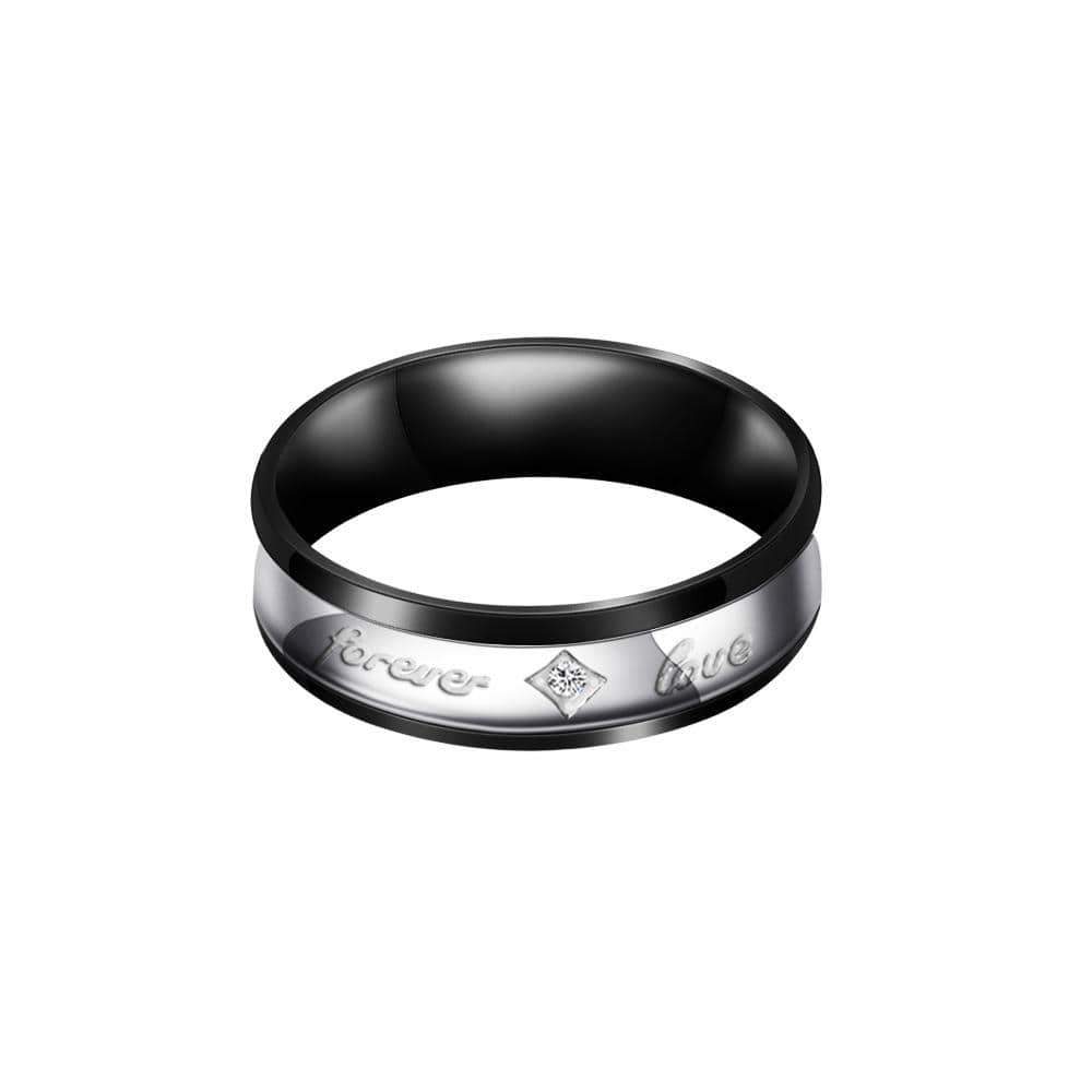 Forever Love Couple Diamond Ring(2 Rings)